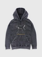 Marvel Thunderbolts* Taskmaster Silhouette Mineral Wash Hoodie