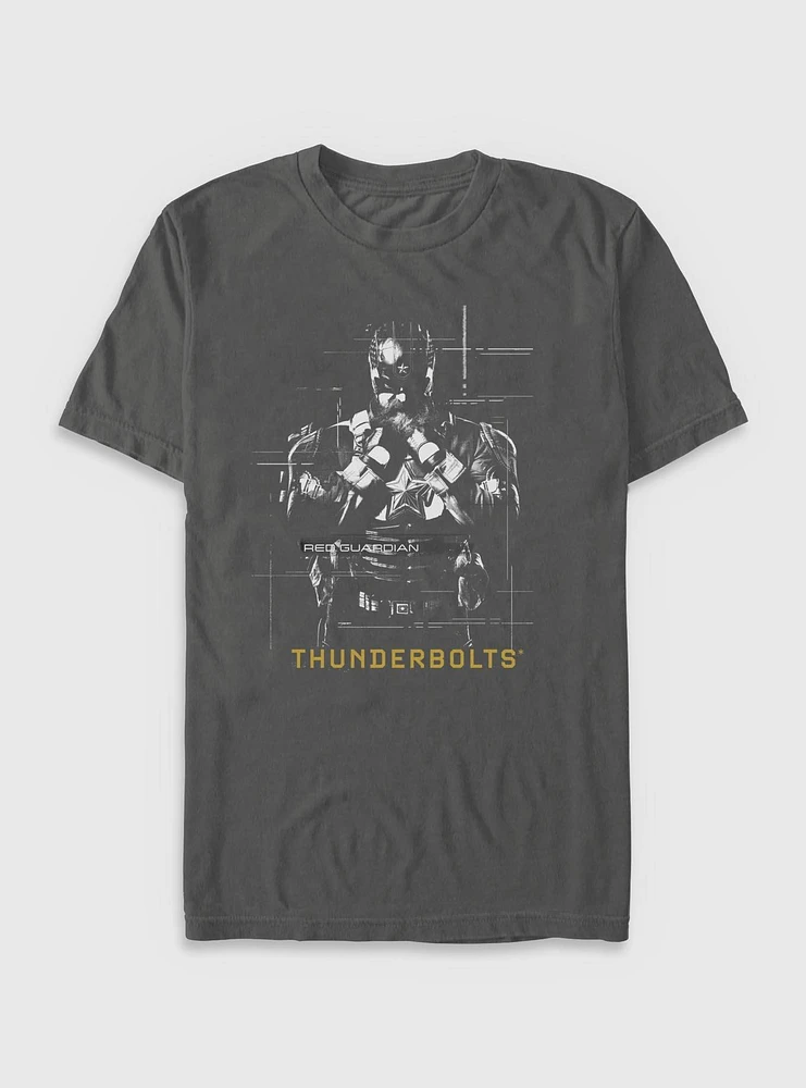 Marvel Thunderbolts* Red Guardian Silhouette Garment Dye T-Shirt