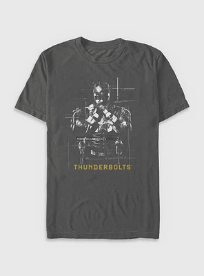 Marvel Thunderbolts* Red Guardian Silhouette Garment Dye T-Shirt