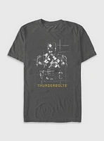 Marvel Thunderbolts* Red Guardian Silhouette Garment Dye T-Shirt