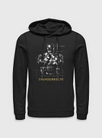 Marvel Thunderbolts* Red Guardian Silhouette Hoodie
