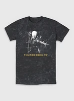 Marvel Thunderbolts* Ghost Silhouette Mineral Wash T-Shirt