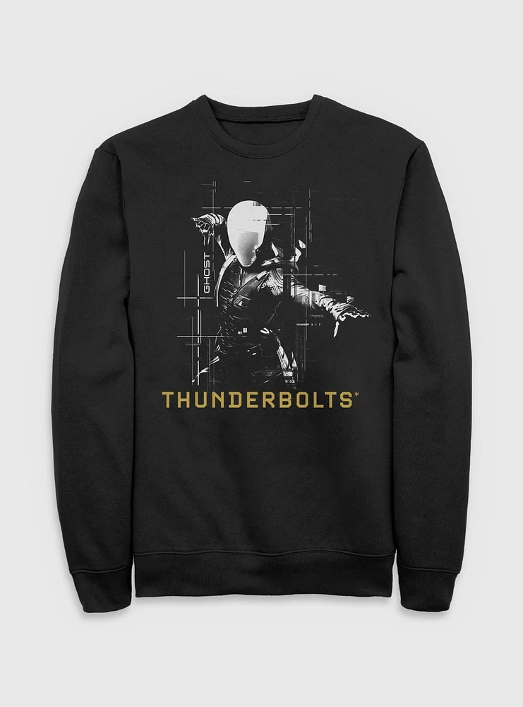Marvel Thunderbolts* Ghost Silhouette Sweatshirt