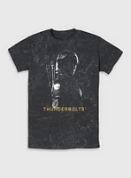 Marvel Thunderbolts* Yelena  Shadows Mineral Wash T-Shirt