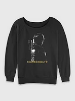 Marvel Thunderbolts* Yelena  Shadows Womens Slouchy Sweatshirt