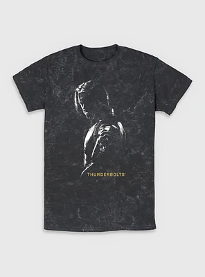 Marvel Thunderbolts* Bucky Barnes Winer Solider Shadows Mineral Wash T-Shirt