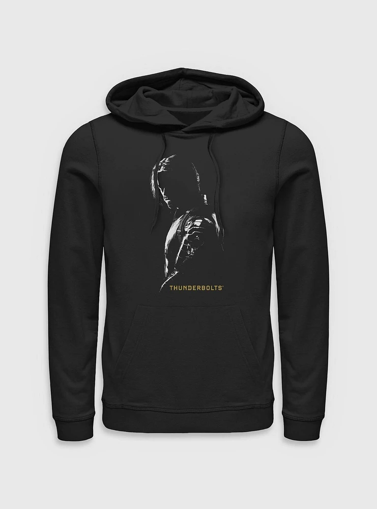 Marvel Thunderbolts* Bucky Barnes Winer Solider Shadows Hoodie