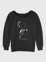 Marvel Thunderbolts* Bucky Barnes Winer Solider Shadows Womens Slouchy Sweatshirt