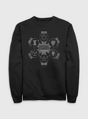 Marvel Thunderbolts* Disposable Delinquents Logos Sweatshirt
