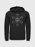 Marvel Thunderbolts* Disposable Delinquents Logos Hoodie