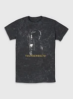Marvel Thunderbolts* Yelena Silhouette Mineral Wash T-Shirt