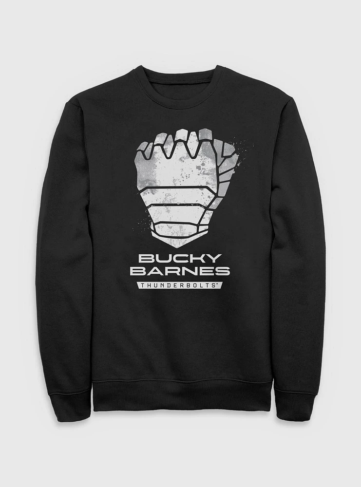 Marvel Thunderbolts* Bucky Barnes Winter Soldier Logo Sweatshirt