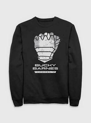 Marvel Thunderbolts* Bucky Barnes Winter Soldier Logo Sweatshirt