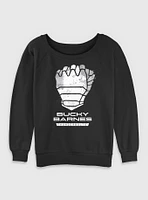 Marvel Thunderbolts* Bucky Barnes Winter Soldier Logo Womens Slouchy Sweatshirt