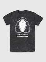 Marvel Thunderbolts* Ghost Logo Mineral Wash T-Shirt