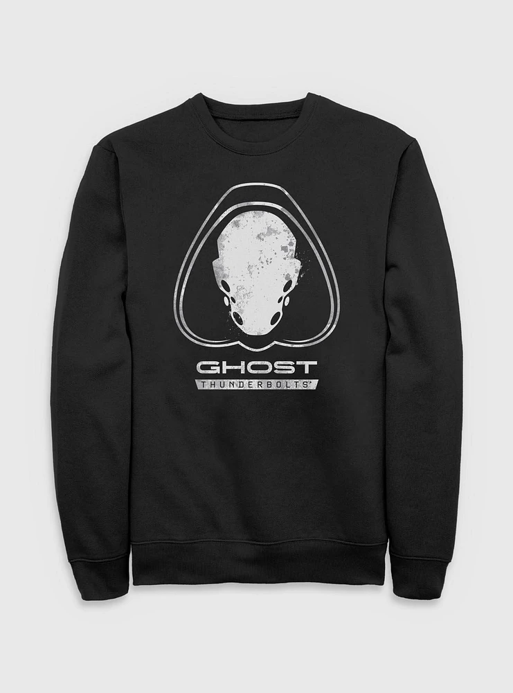 Marvel Thunderbolts* Ghost Logo Sweatshirt