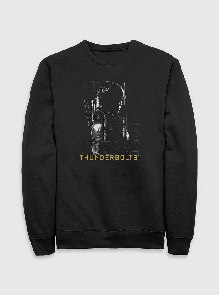 Marvel Thunderbolts* Yelena Silhouette Sweatshirt