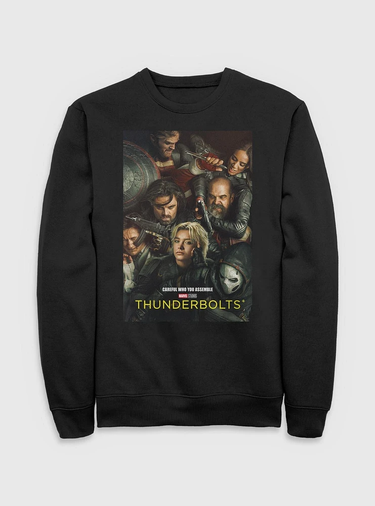Marvel Thunderbolts* Team Poster Sweatshirt