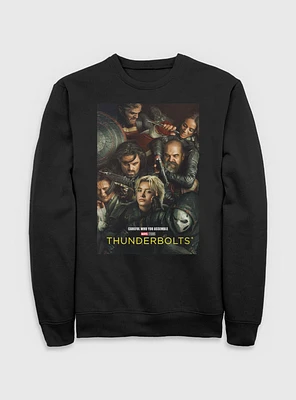 Marvel Thunderbolts* Team Poster Sweatshirt