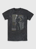Marvel Thunderbolts* Bucky Barnes Winter Soldier Pose Mineral Wash T-Shirt