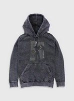 Marvel Thunderbolts* Bucky Barnes Winter Soldier Pose Mineral Wash Hoodie