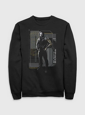 Marvel Thunderbolts* Bucky Barnes Winter Soldier Pose Sweatshirt