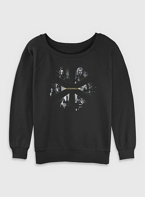 Marvel Thunderbolts* Team Womens Slouchy Sweatshirt