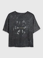 Marvel Thunderbolts* Team Mineral Wash Womens Crop T-Shirt