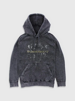 Marvel Thunderbolts* Team Members Mineral Wash Hoodie