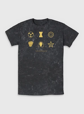 Marvel Thunderbolts* Member Icons T-Shirt