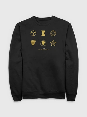 Marvel Thunderbolts* Member Icons Sweatshirt