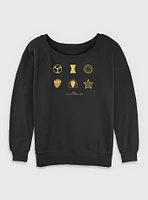 Marvel Thunderbolts* Member Icons Womens Slouchy Sweatshirt