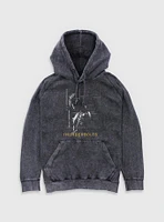 Marvel Thunderbolts* Bucky Barnes Winter Soldier Silhouette Mineral Wash Hoodie