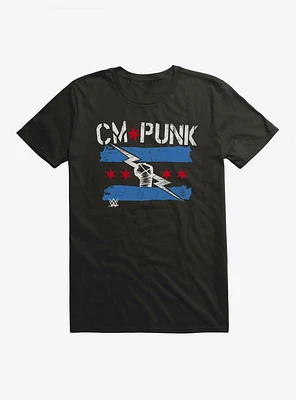 WWE CM Punk Lightning Bolt T-Shirt
