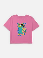 Disney Phineas and Ferb Agent P Action Youth Girls Boxy T-Shirt