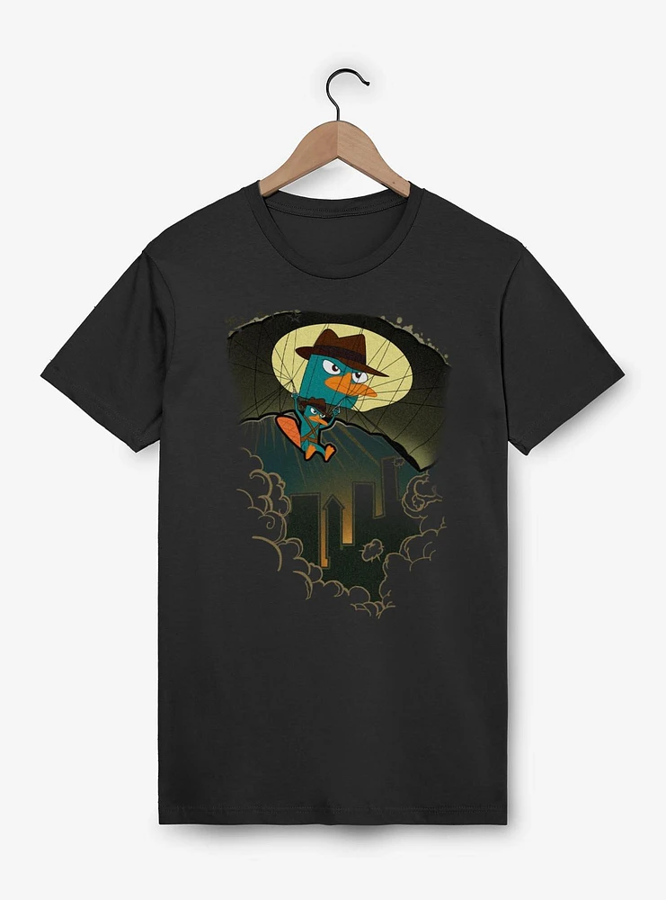 Disney Phineas and Ferb Incoming Agent P T-Shirt