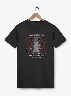 Disney Phineas and Ferb Agent P Mammal Of Action T-Shirt