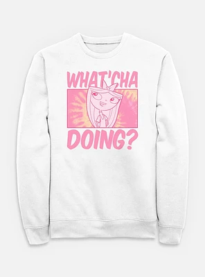 Disney Phineas and Ferb Isabella Whatcha Doing Sweatshirt