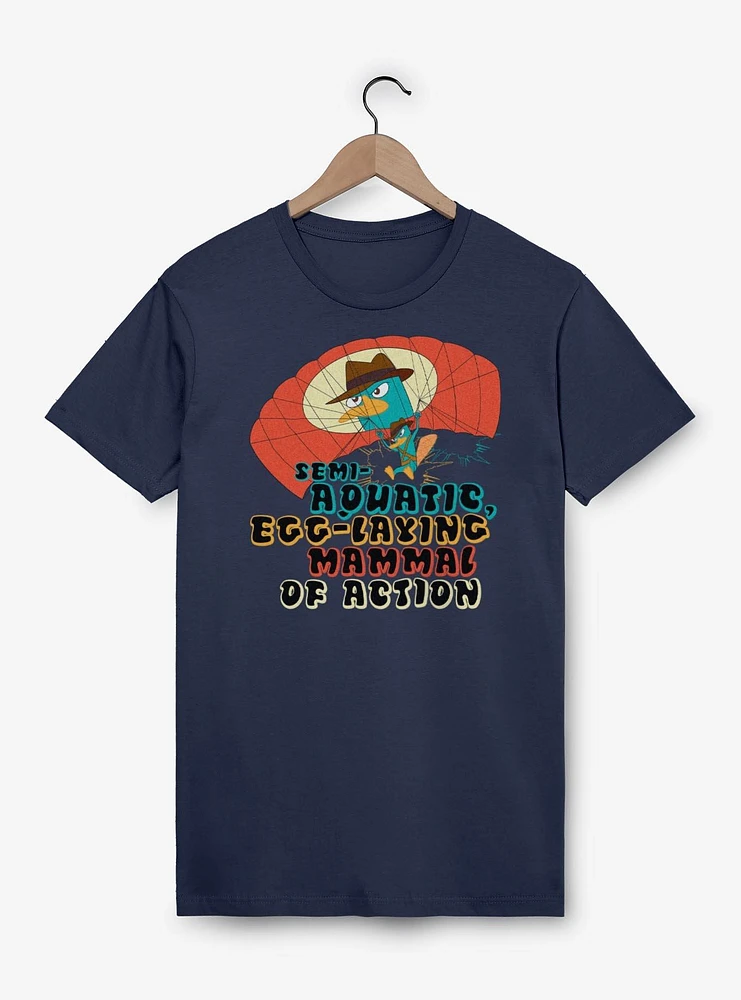 Disney Phineas and Ferb Paratrooper Agent P T-Shirt