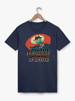 Disney Phineas and Ferb Paratrooper Agent P T-Shirt