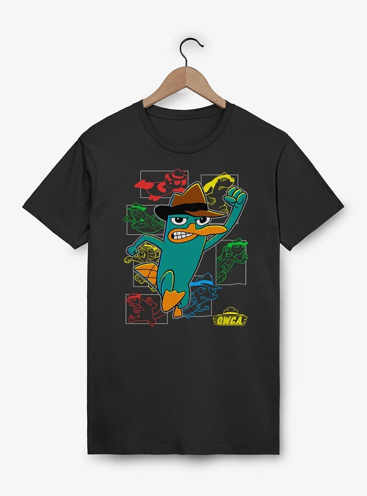 Disney Phineas and Ferb O.W.C.A Agent P T-Shirt