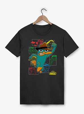 Disney Phineas and Ferb O.W.C.A Agent P T-Shirt