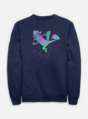 Disney Phineas and Ferb Agent P Kick Action Sweatshirt