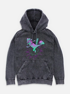 Disney Phineas and Ferb Agent P Kick Action Mineral Wash Hoodie