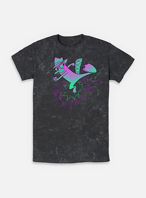 Disney Phineas and Ferb Agent P Kick Action Mineral Wash T-Shirt