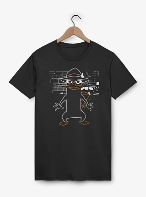 Disney Phineas and Ferb Agent P Outline T-Shirt