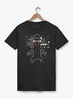 Disney Phineas and Ferb Agent P Outline T-Shirt