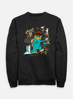 Disney Phineas and Ferb Agent P Doo-Bee Doo-Bah Sweatshirt