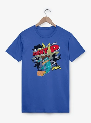 Disney Phineas and Ferb Agent P POW T-Shirt
