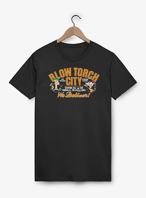 Disney Phineas and Ferb Blow Torch City T-Shirt